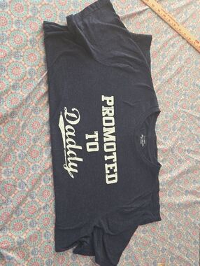 Source Unknown Navy 'Promoted to Daddy' Short-Sleeve Tee